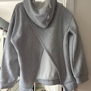 SHEIN Women's Gray Hoodie